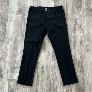 Target brand Mossimo Stretch, black, dress pant, cropped size 6 -great condition